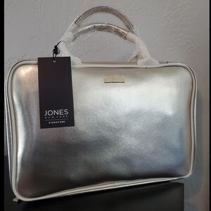 Metallic Gold Cosmetic Bag